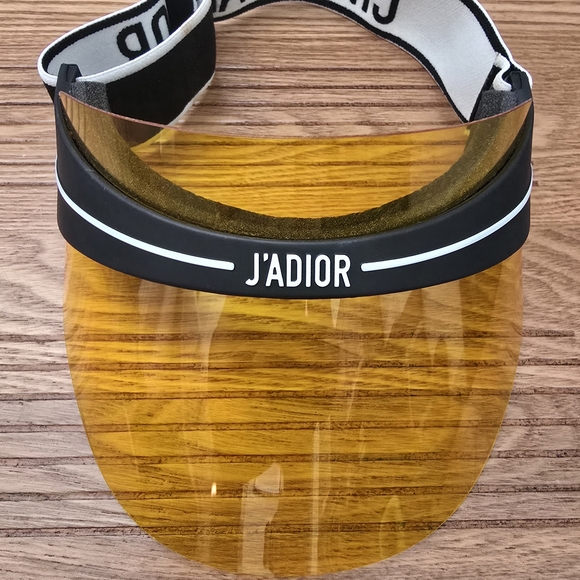 Dior Yellow Visor with Black Band main image 4
